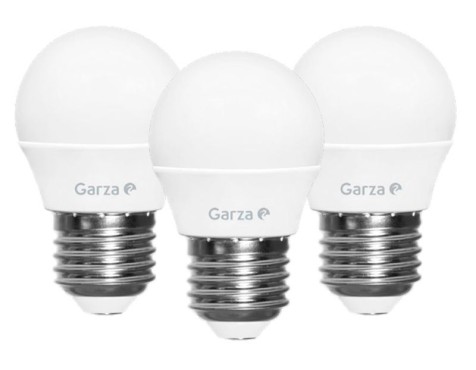 Bombilla Led Esférica 2+1 Garza Luz Neutra