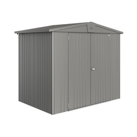 Caseta De Jardín Metálica Europa Gris Cuarzo