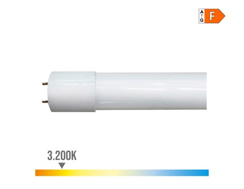 Fluorescente Led t8 9w Blanco Luz Cálida 9w