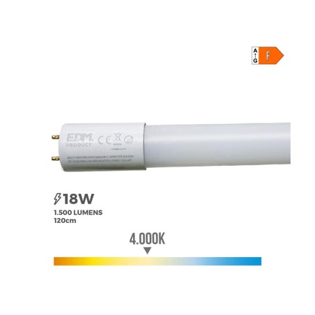 Fluorescente Led t8 18w Blanco Luz Día 18w