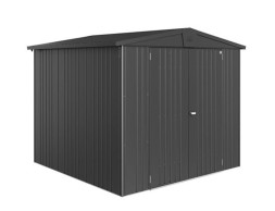 Caseta De Jardín Metálica Europa Gris Oscuro