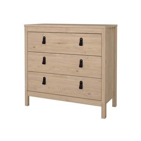 Cómoda Etna 3 Cajones Roble Jackson Hickory