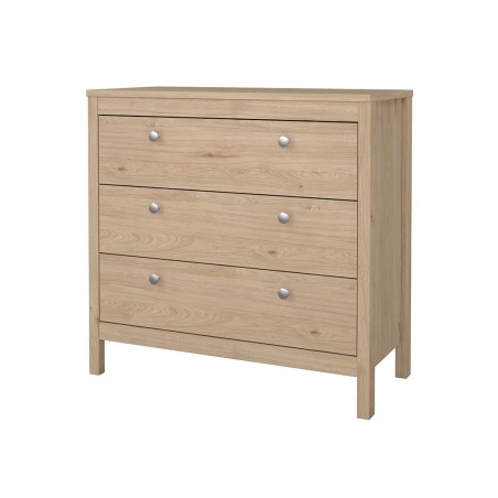 Cómoda Etna 3 Cajones Roble Jackson Hickory