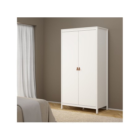 Armario Ropero 2 Puertas Etna Blanco