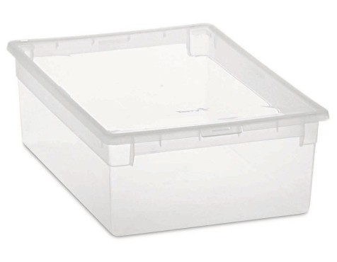 Caja De Plástico Light Box M Transparente
