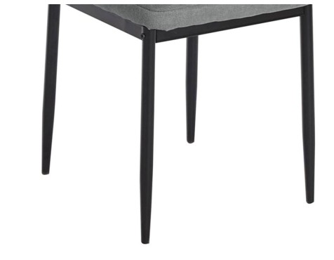 Silla Comedor Nekane Tela Gris