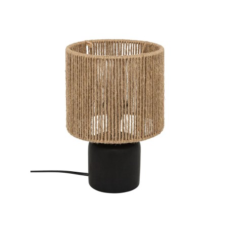 Lámpara De Mesa Koby Negro Y Natural