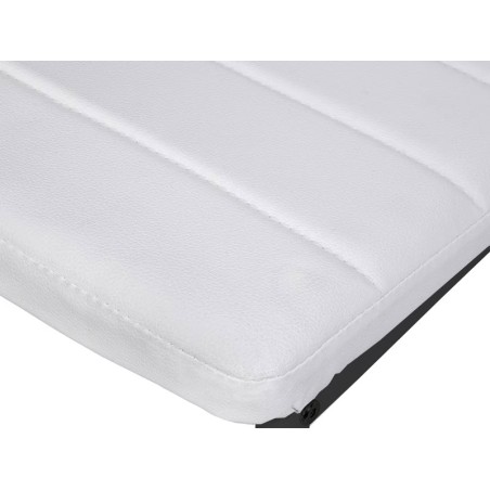 Silla Comedor Nekane Símil Piel Blanca