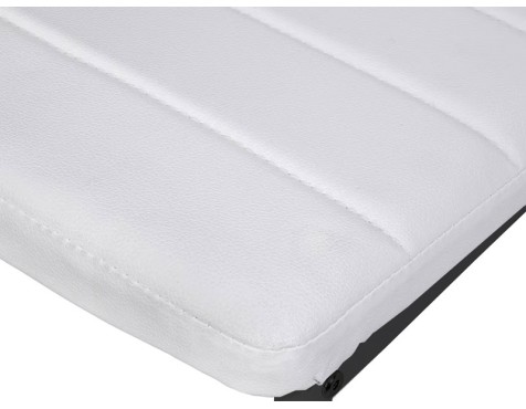 Silla Comedor Nekane Símil Piel Blanca