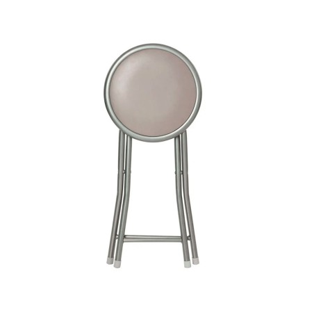 Taburete Acero Plegable Taupe