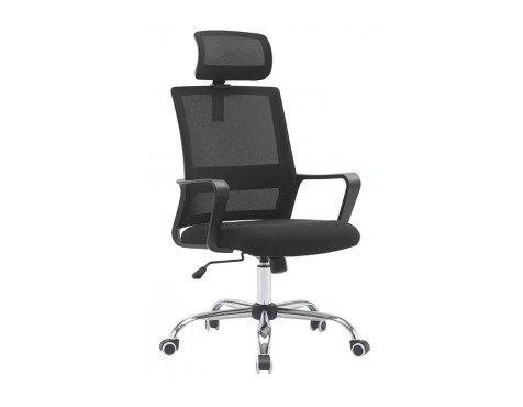 Silla Escritorio Giratoria New Repos Negra