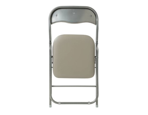 Silla Plegable Acolchada Basic Taupé