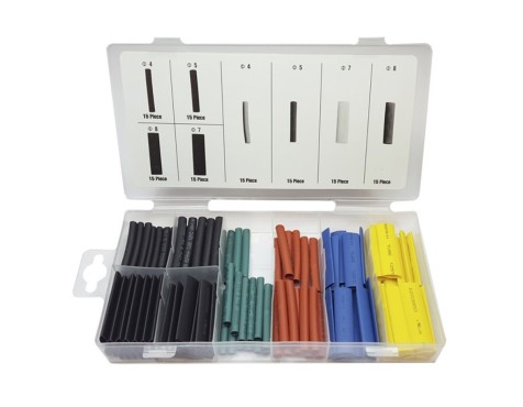 Set 120 Fundas Termoretráctil Colores