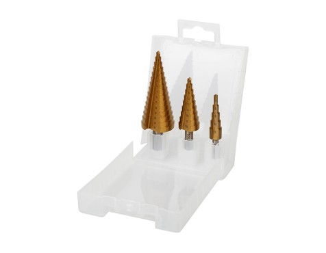 Juego 3 Brocas Escalonadas hss4241
