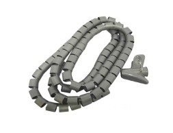 Organizador De Cables Gris 2mt