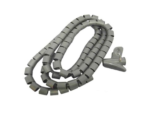 Organizador De Cables Gris 2mt