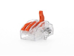 Conector Empalme 3 Tomas (5un) 0.75-2.5mm