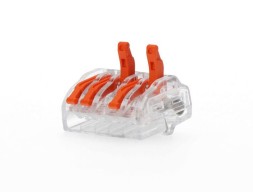 Conector Empalme 5 Tomas (5un) 0.75-2.5mm