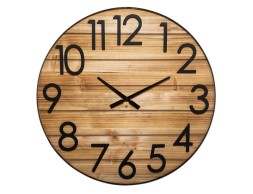  Reloj De Pared Abby Vintage Madera Y Hierro
