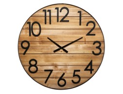 Reloj De Pared Abby Vintage Madera Y Hierro