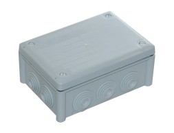 Caja Estanca Rectangular Con Tapa Tornillos