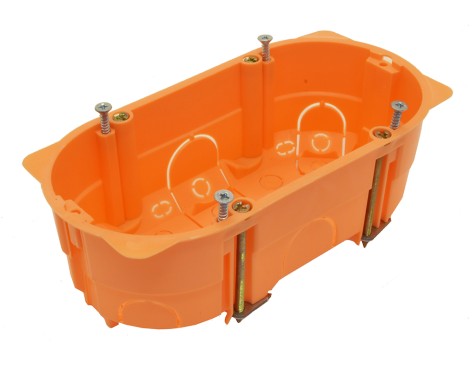 Caja Empotrable Doble Para Pladur