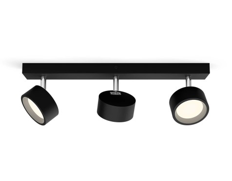 Regleta 3 Focus Philips Bracia Negre