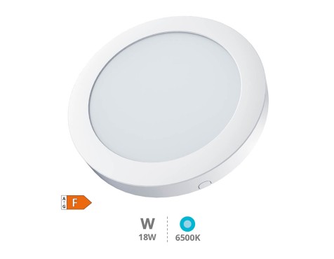 Downlight Superficie Led Redondo Bogur Luz Fría