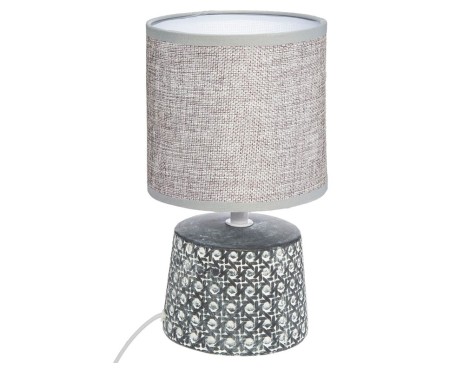 Lámpara De Mesa Yojoa Cerámica e27 40w 2 Modelos