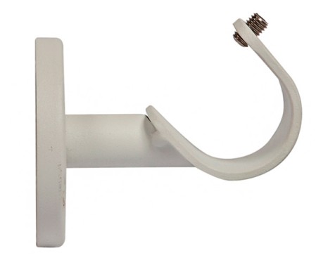 Soporte Techo Cortina Blanco Loft