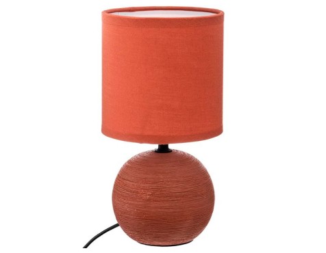 Lámpara De Mesa Timeo Terracota