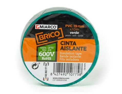 Cinta Aislante Pvc Verde