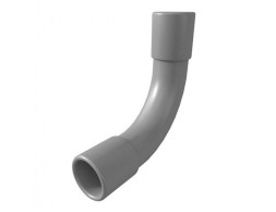 Curva Pvc Gris Claro 20mm