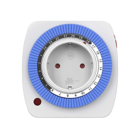Enchufe Con Programador Analógico Mini