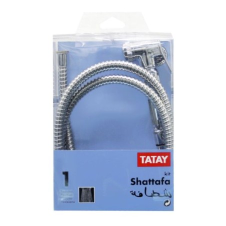 Kit Ducha Flexo 1 Jet Shattafa Cromado