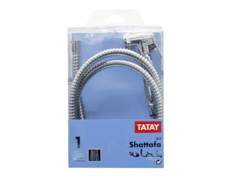 Kit Ducha Flexo 1 Jet Shattafa Cromado