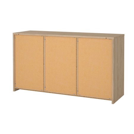 Aparador 2 Puertas Nael Blanco Y Jackson Hickory