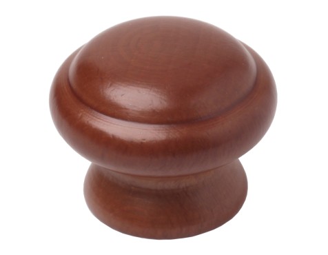 Pomo Madera Nogal Barnizado
