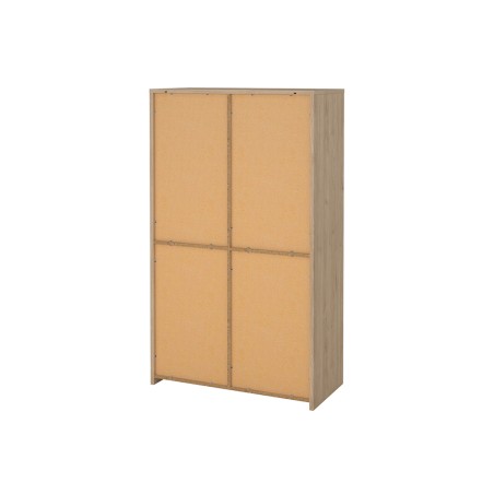 Vitrina Nael Blanco Y Roble Jackson Hickory