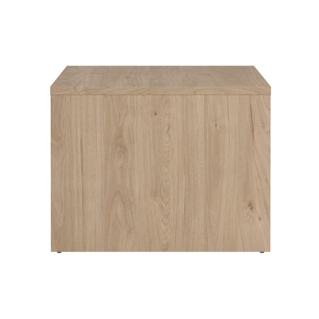 Mesa De Centro Nael Blanco Y Roble Jackson Hickory