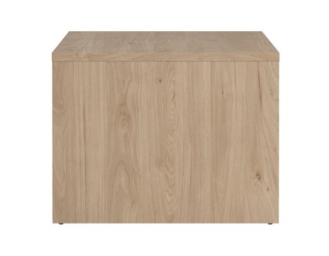 Mesa De Centro Nael Blanco Y Roble Jackson Hickory