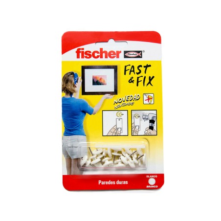 Fixa Quadres Fischer Fast&Fix Blanc (12un)