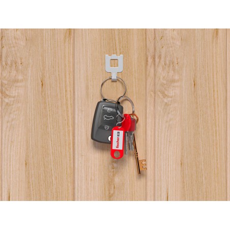 Fija Cuadros Fischer Fast&Fix Blanco (12un)