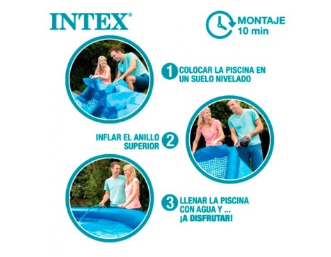 Piscina Inflable Rodona Easy Set Quick Up