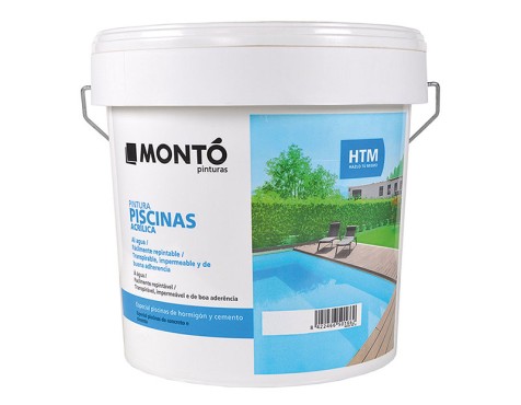 Pintura Piscinas Acrílica Htm Azul Polinesia