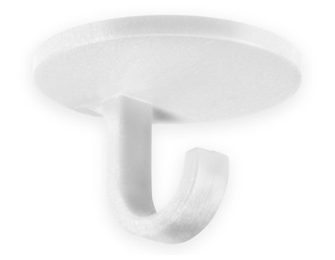 Colgador Tazas Adhesivo Blanco (4un)