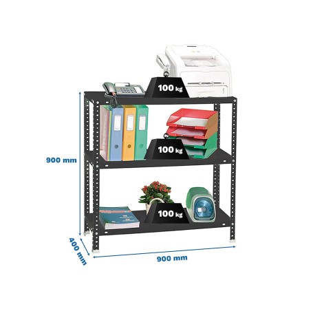 Prestatgeria Metàl·Lica Comfort 3 Prestatges