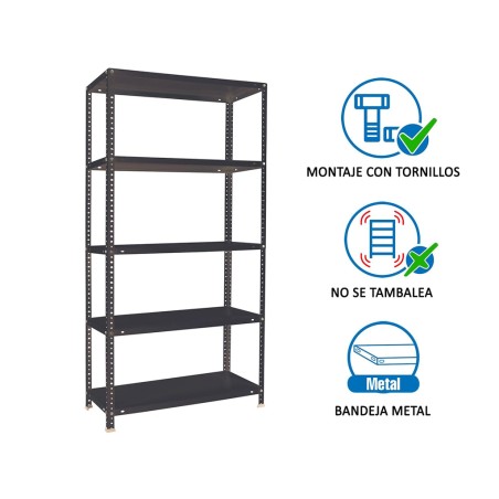 Estantería Metalica Comfort 5 Estantes