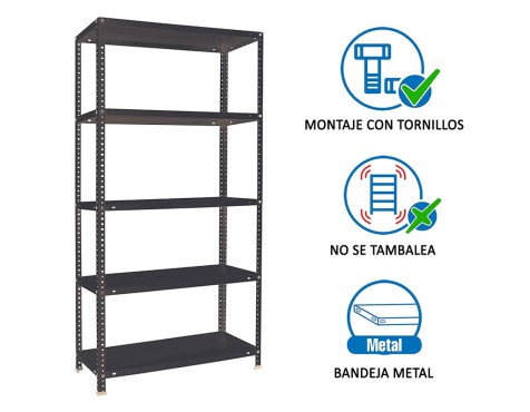 Estantería Metalica Comfort Plus 5 Estantes