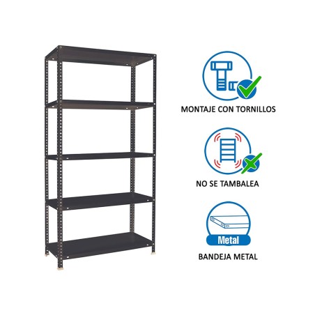Estantería Metalica Comfort Plus 5 Estantes
